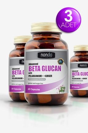 Beta Glucan 60 Kapsül 3 Adet DDKBETA20