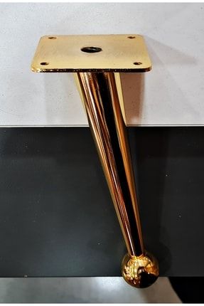 Atmaca Model Gold Metal Mobilya, Dolap, Koltuk, Kanepe, Tv Ünitesi Ayakları 15 Cm Metal (1 Adet) TYC00399219030