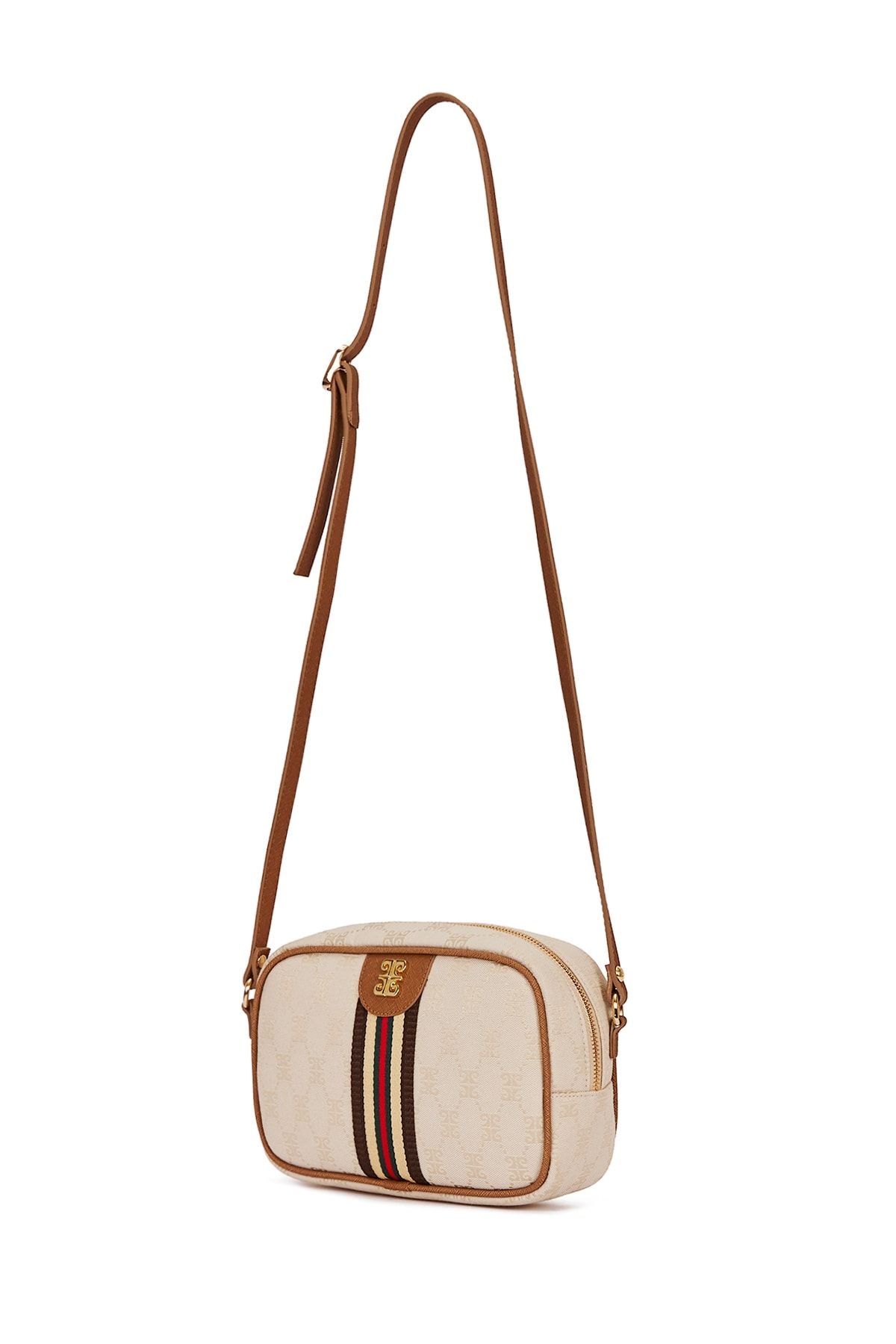 Pierre Cardin-حقيبة كتف نسائية بيج 05PO22Y1632 3