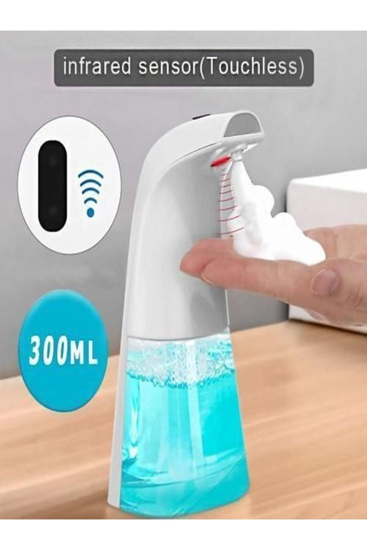 Sia-Usb Transparent Transmitter 21x5x10cm 300ml 6