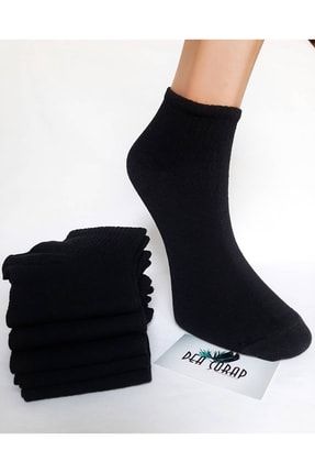 Erkek Siyah Patik Çorap 6 Çift DEA-BRS3