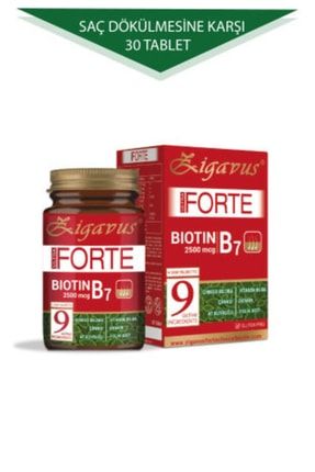 Ultra Forte Biotin B7 30 Tablet (Saç, Tırnak ve Cilt) 8699349130008