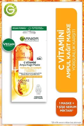C Vitamini Ampul Kağıt Maske 3600542387200