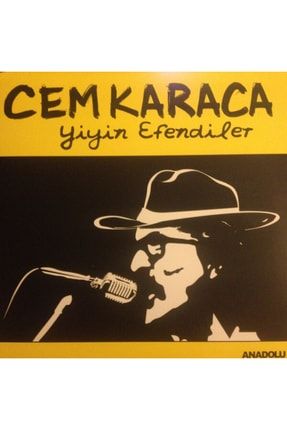 Cem Karaca - Yiyin Efendiler , Lp Anadolu Rock TYC00427773332