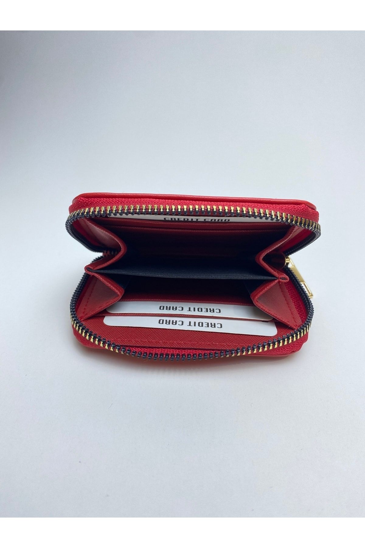 ALTUDA-Women's Zippered Mini Wallet Red 3