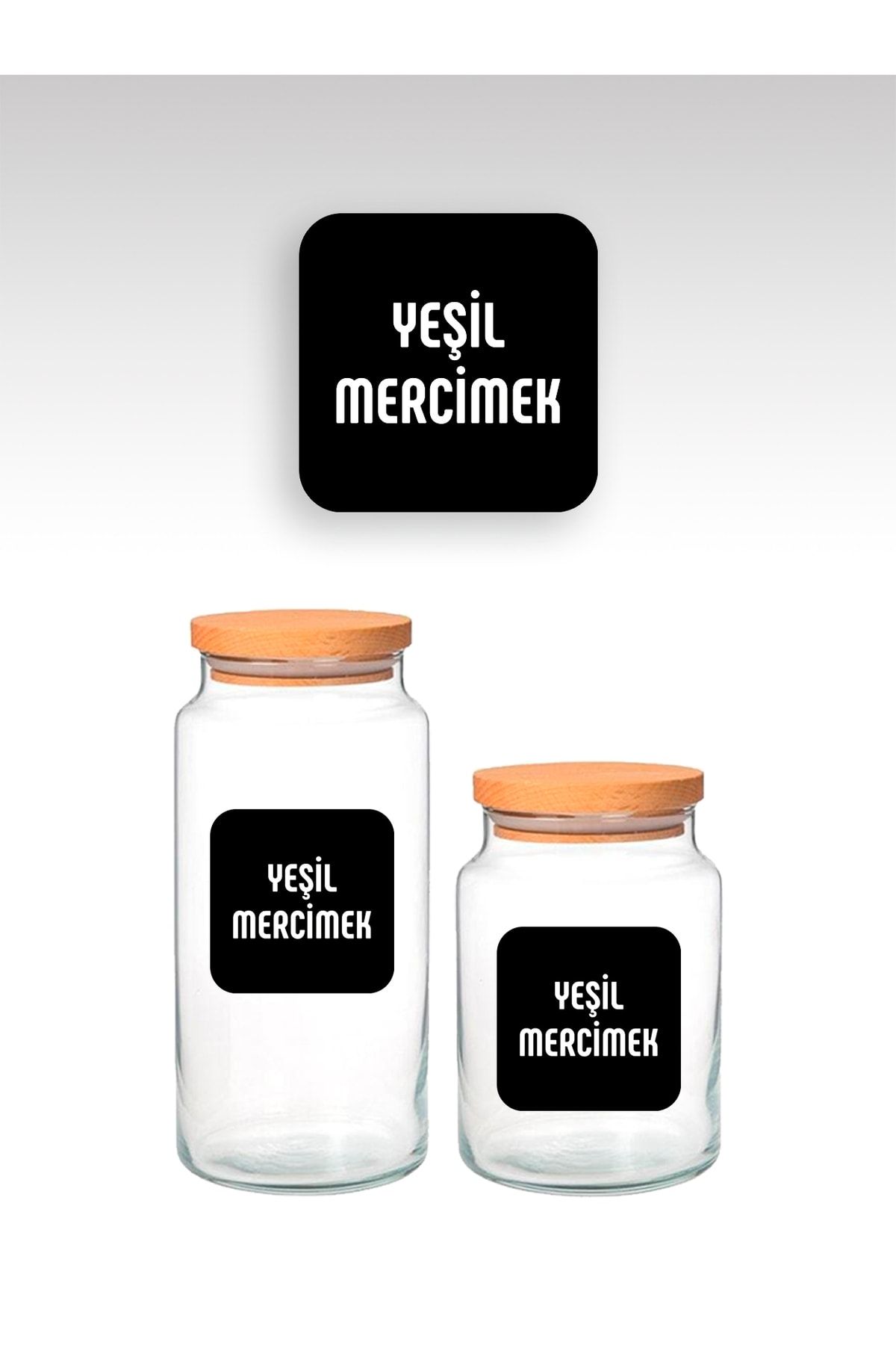 EGESTA 208 Bucăți Negru Pătrat-lavabil Condimente-pulsații-nuci-plantă-ceai-borcan De Cafea Etichetă/autocolant - One Size