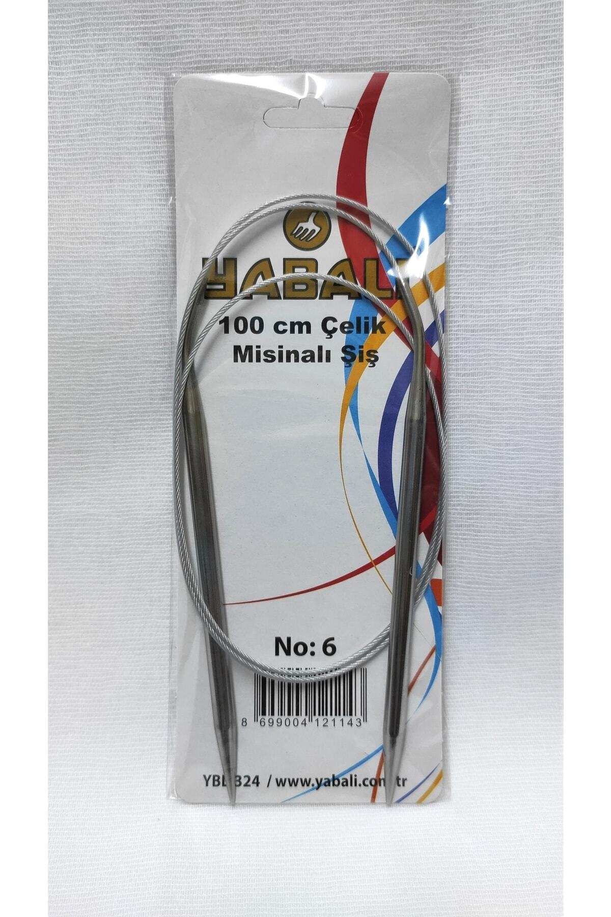 Yabalı 100 Cm Steel Mixed Titanium Mesh Skewer No: 6