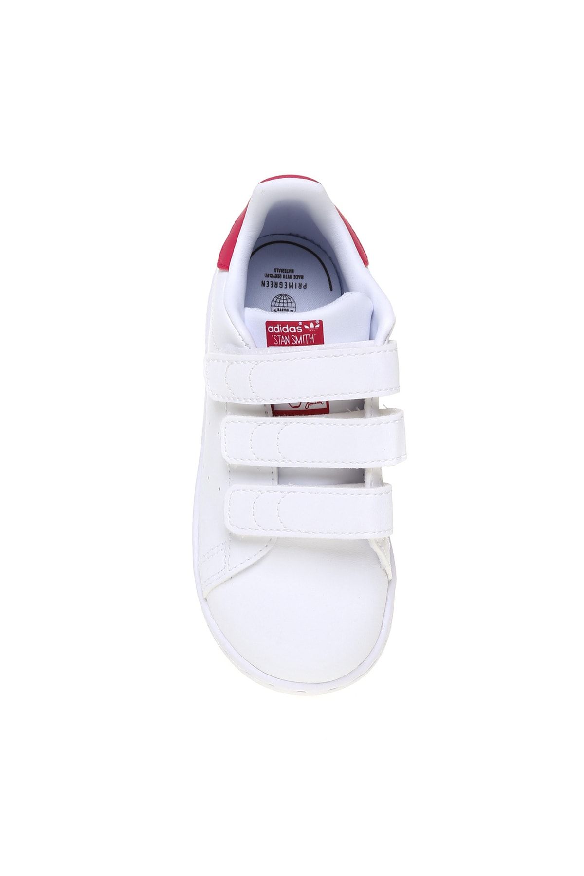 adidas-Fx7538 Stan Smith Cf I White – Różowe damskie buty do chodzenia 7