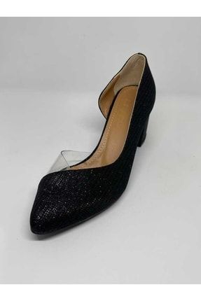 Kadın Günlük Simli Ayakkabı 01-318-22y Siyah 22YFELE01318-Q02
