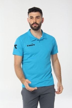 Nacce Turkuaz Polo Yakalı T-shirt - 1tsr06-turkuaz NACCE-POLO-TSRT