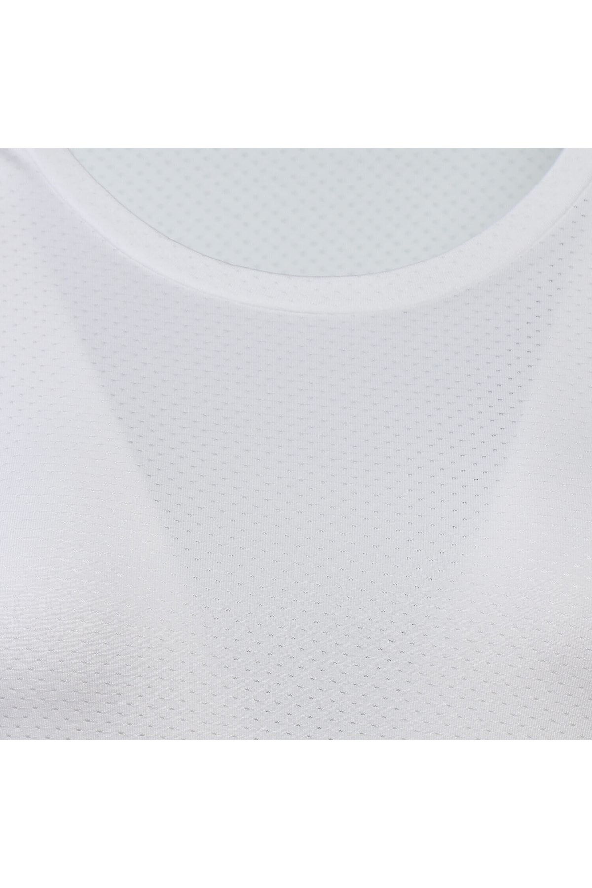 تی شرت سفید زنانه مورگانا آستین کوتاه t shirt hummel