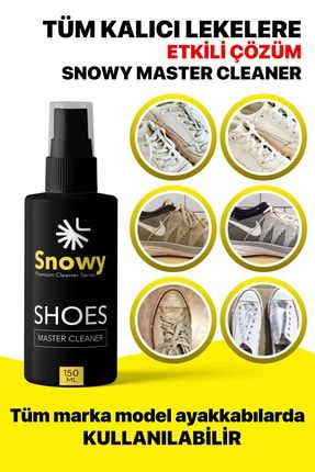 Master Cleaner Fırça Temizleme Spreyi Bezi Spor Ayakkabı Temizleme 3 Lü Süper Set TYC00423580939
