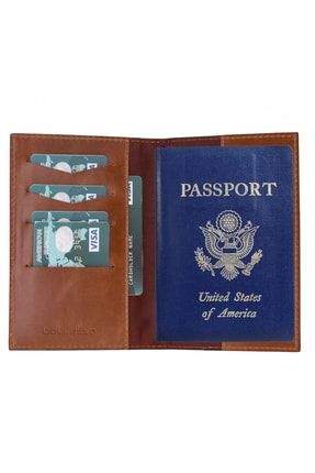 Arden Deri Pasaport Kılıf-cüzdan Rst2ef Taba BO-13-ARDE-RS02E-00000-RF