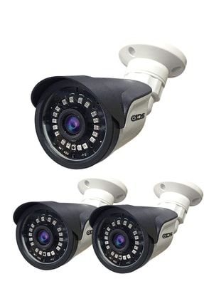 5mp Lensli 1080p Fullhd Ahd Güvenlik Kamerası Kamera Sistemleri Için Gece Görüşlü Su Geçirmez 3 Adet DS-2015HD3