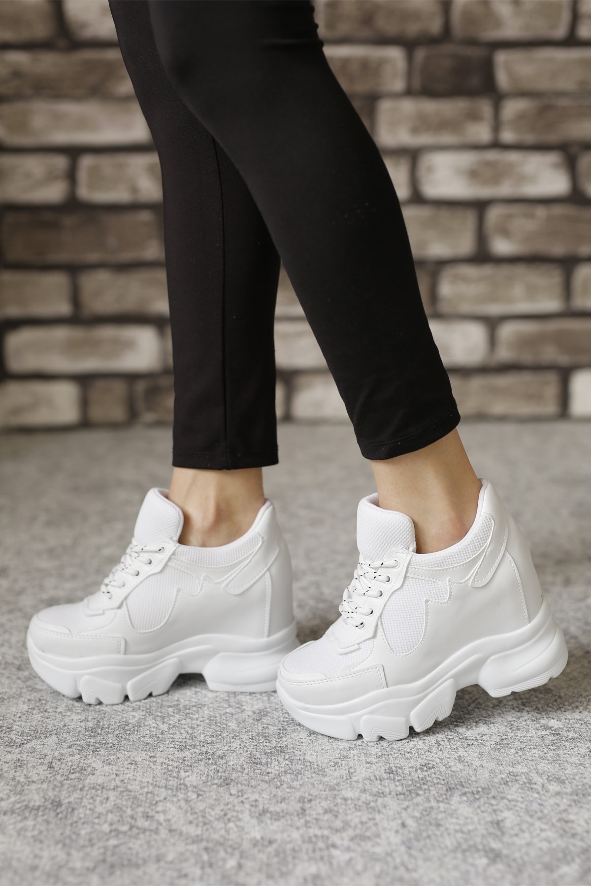 vasco shoes Beyaz - Endy Kadın Içten Dolgulu Spor Ayakkabı