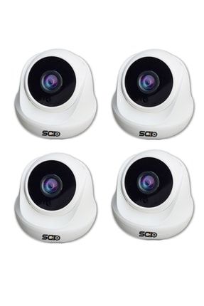 5mp Lensli 1080p Fullhd Ahd Güvenlik Kamerası Kamera Sistemleri Için Gece Görüşlü Iç Mekan 4 Adet D-2026HD4