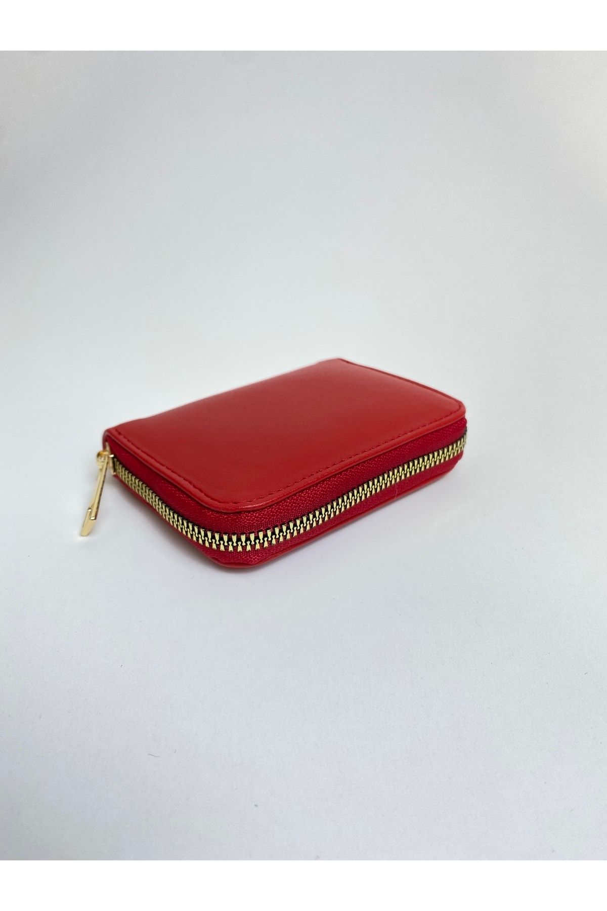 ALTUDA-Women's Zippered Mini Wallet Red 1