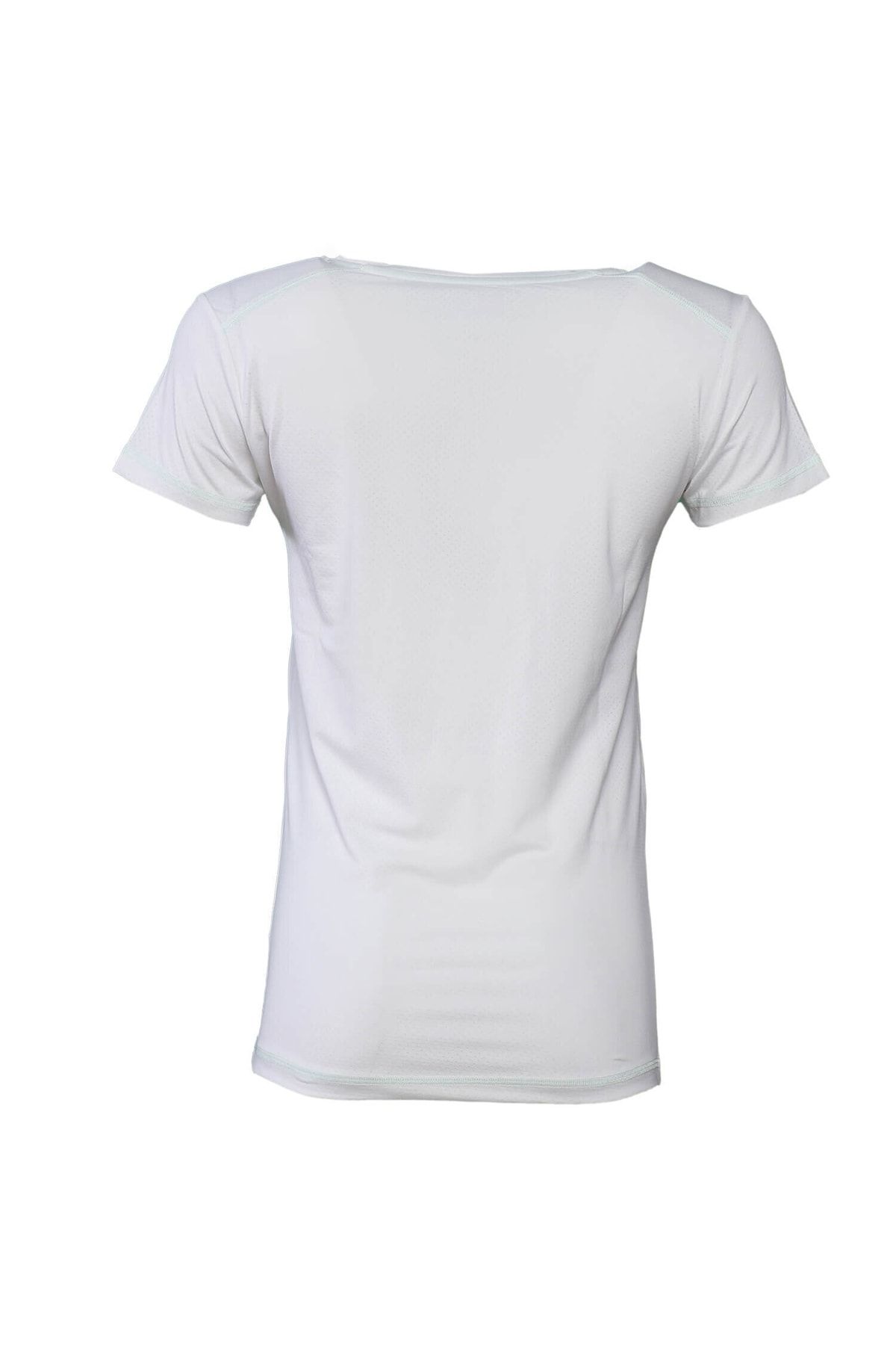 تی شرت سفید زنانه مورگانا آستین کوتاه t shirt hummel
