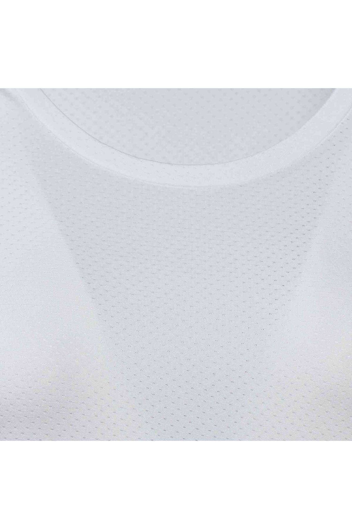 تی شرت سفید زنانه مورگانا آستین کوتاه t shirt hummel