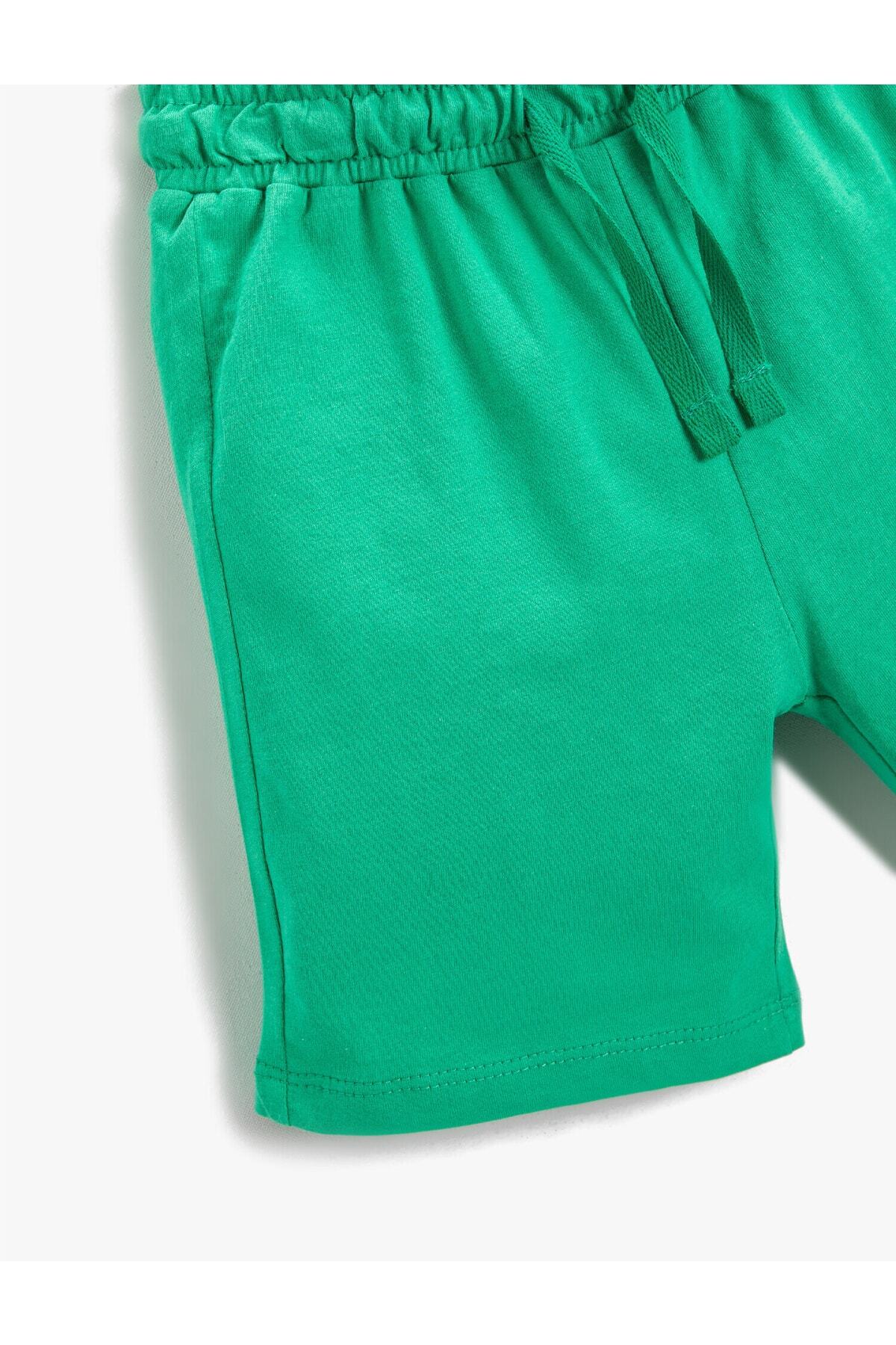 شورت و شلوارک پسرانه سبز کوتونKoton | 2SKB40046TK اورجینال - تصویر 3