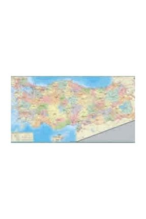 Türkiye Fiziki Ve Siyasi Haritası 50x35 12093100
