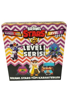 Brawl Stars Level 1 Güncel Oyun Kartları Tüm Karakterler Tek Kutuda 300 Adet Kart SNCPLVL1SERI