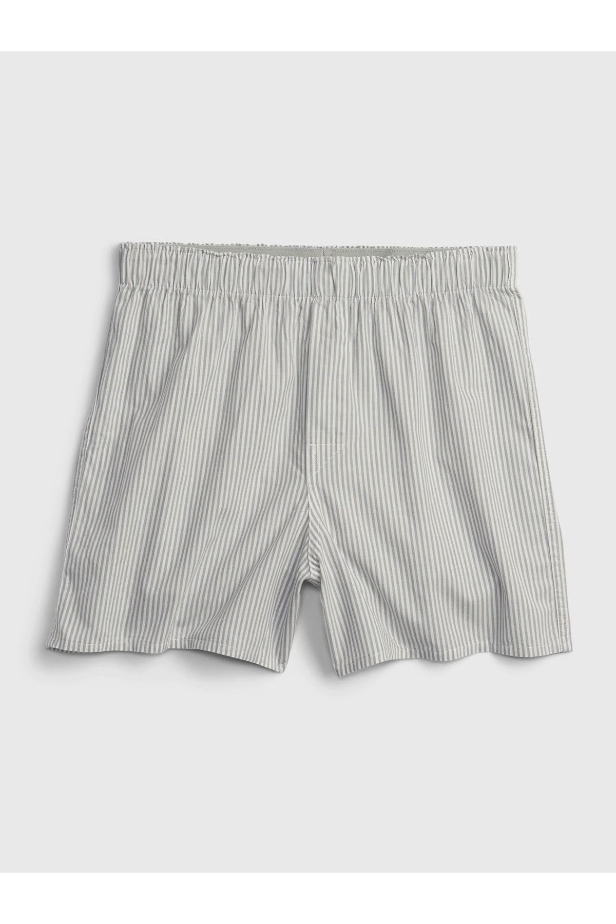 GAP Erkek Gri Çizgili Boxer