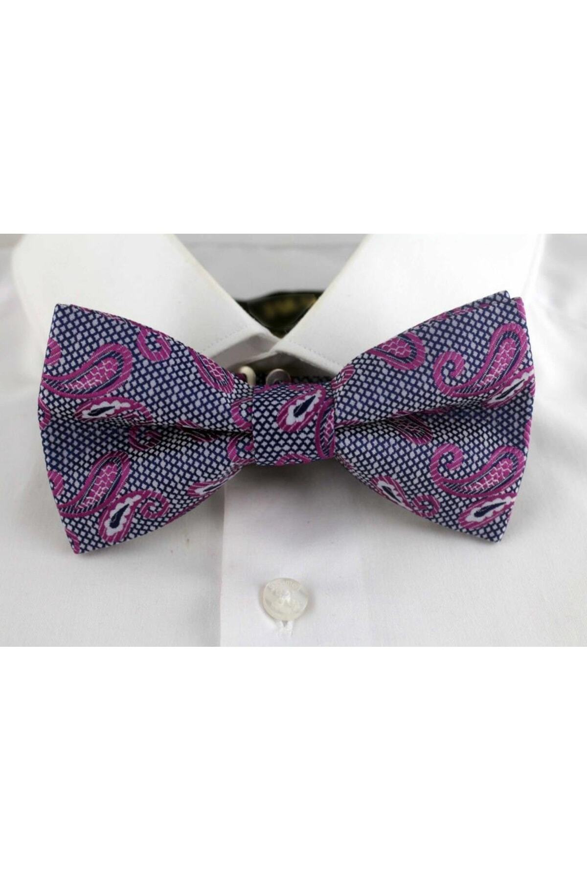  شال بنفش طرح پاپیون Dp-19