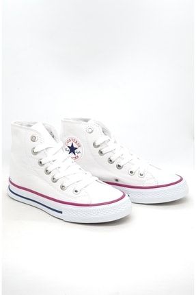 Convers Sneaker Uzun Beyaz Ccb001