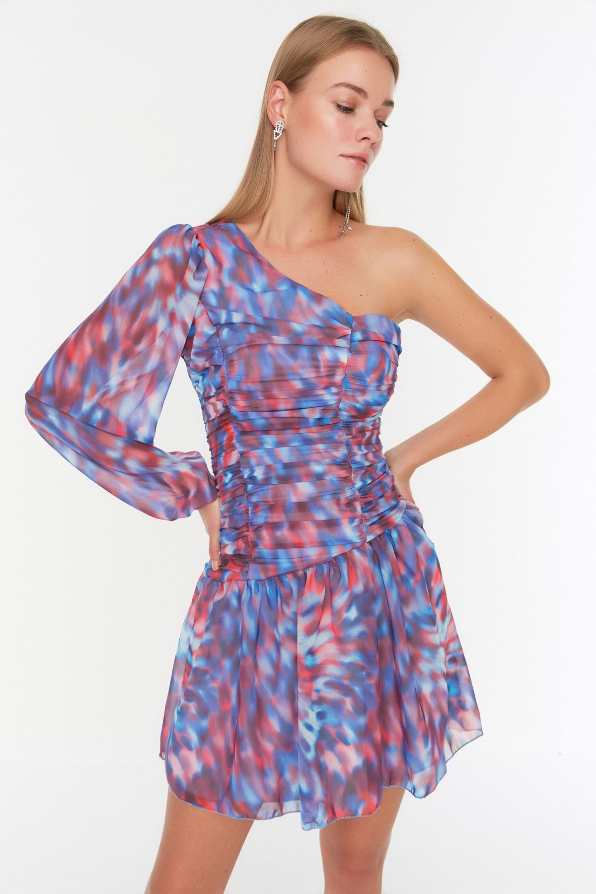 Trendyol Collection Kleid Mehrfarbig Skater