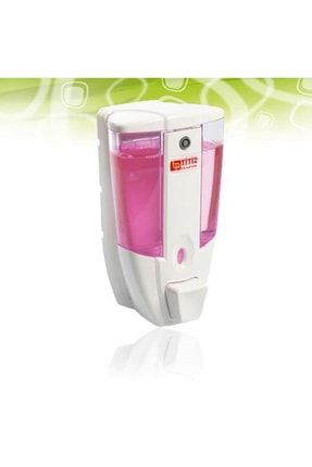 2 Adet Banyo Tuvalet Sıvı Sabun Şampuan Makinesi Duvara Monteli Sabunluk 450ml ANKAV-TMZ.01057.00-2li