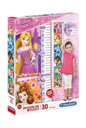 +3 Yaş Disney Princess 30 Parça Measure Me Puzzle 20328 () 1366.203284