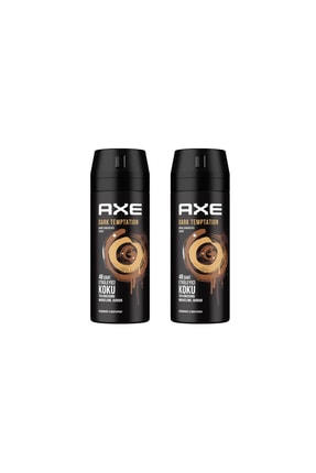 Axe Erkek Deodorant Sprey Dark Temptation 150 Ml 2 Adet