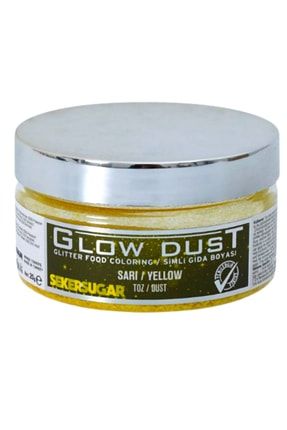 Glow Dust- Yenilebilir Toz Sim Sarı -20 gr ŞS.153.846