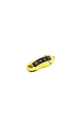 Porsche Panamera/cayenne/macan Sarı Anahtarlık Kılıfı 54454123
