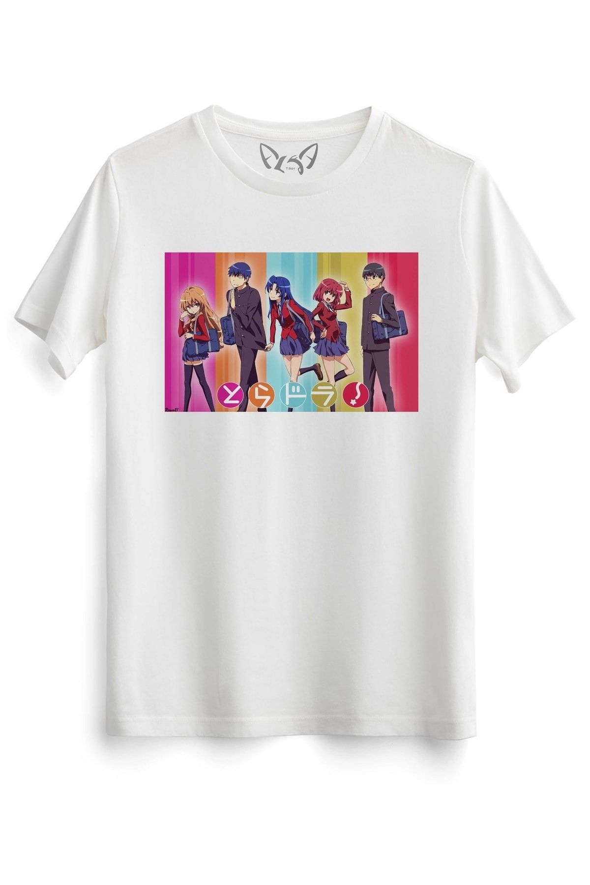 Alfa Tshirt Tricou Alb Cu Imprimeu Taradora Unisex - XL