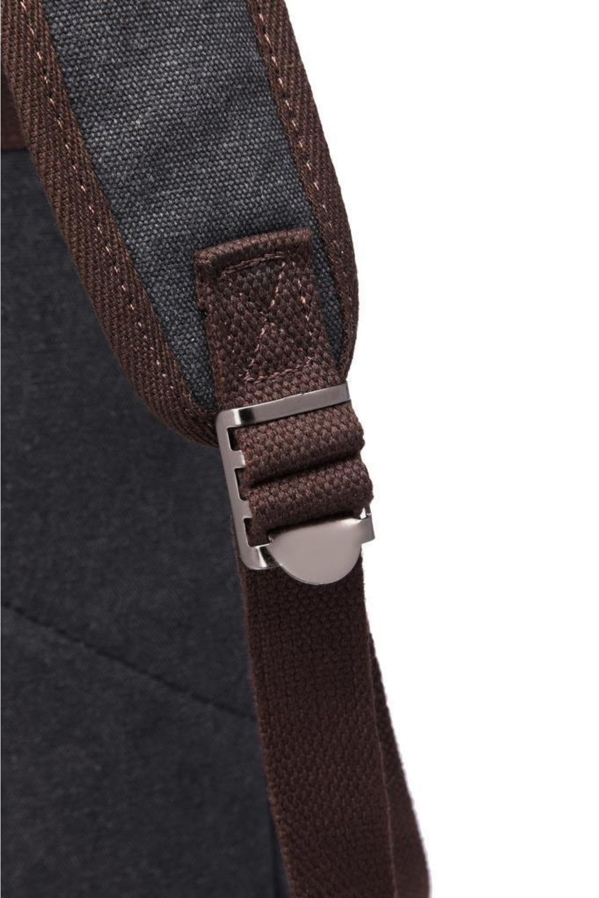 C-Active 1260 Kanvas Kumaş Büyük Boy Sırt Çantası - Gri