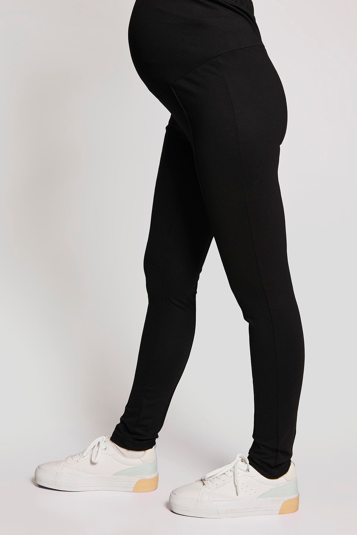 LYN MAMA-Pantaloni negri de maternitate Liger 2