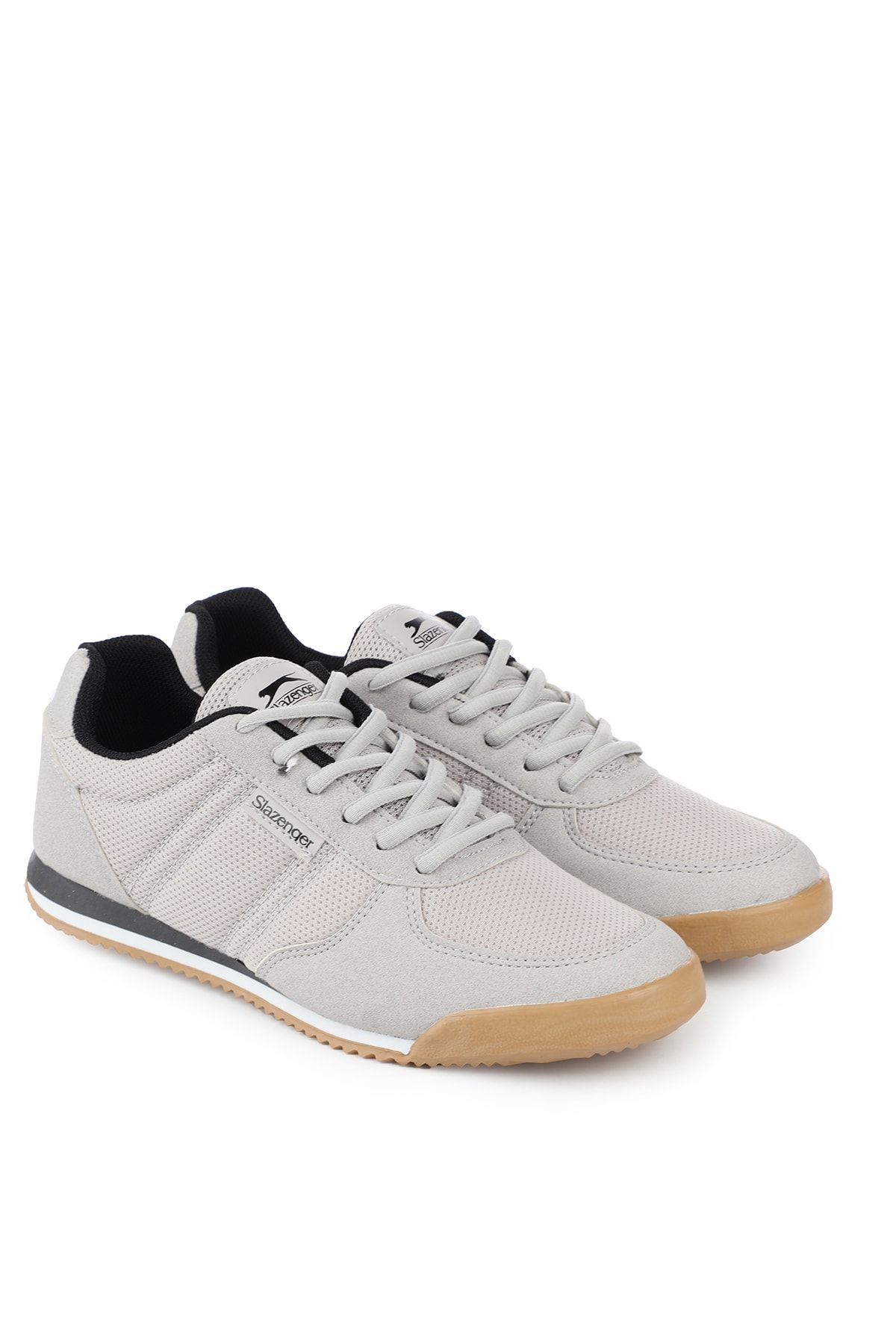 Slazenger Sneaker Grau Flacher Absatz