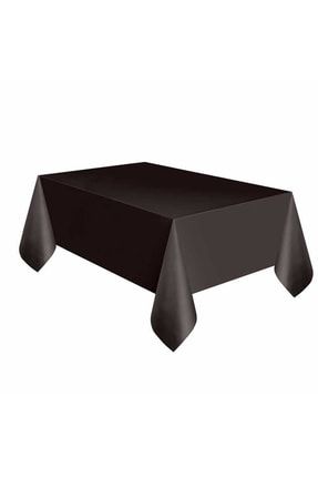 Siyah Renk Masa Örtüsü 120x180 Cm BigParty-65