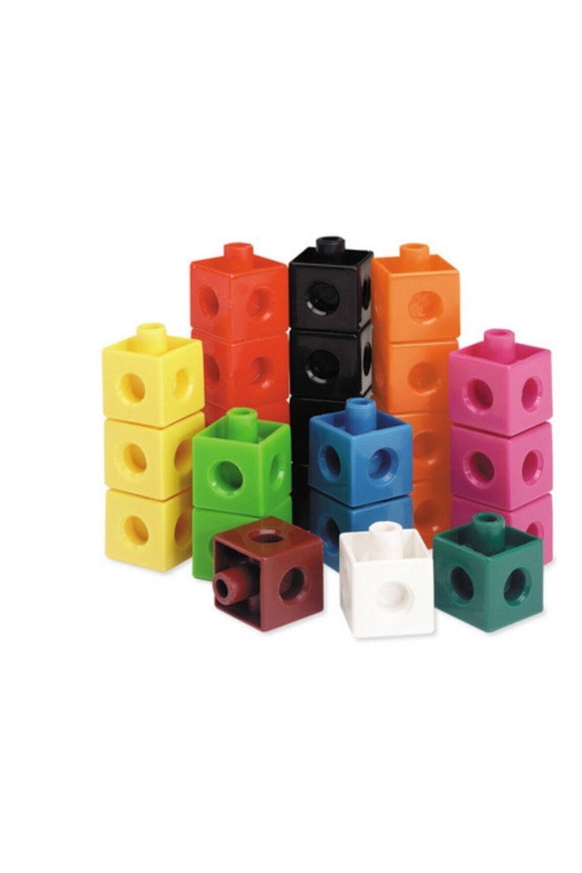 Number Blocks , Interlaced Unit Cubes (2*2 Cm) 50 Pcs