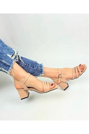 Kadın Biyeli Klasik Topuklu Ayakkabı TRNT12