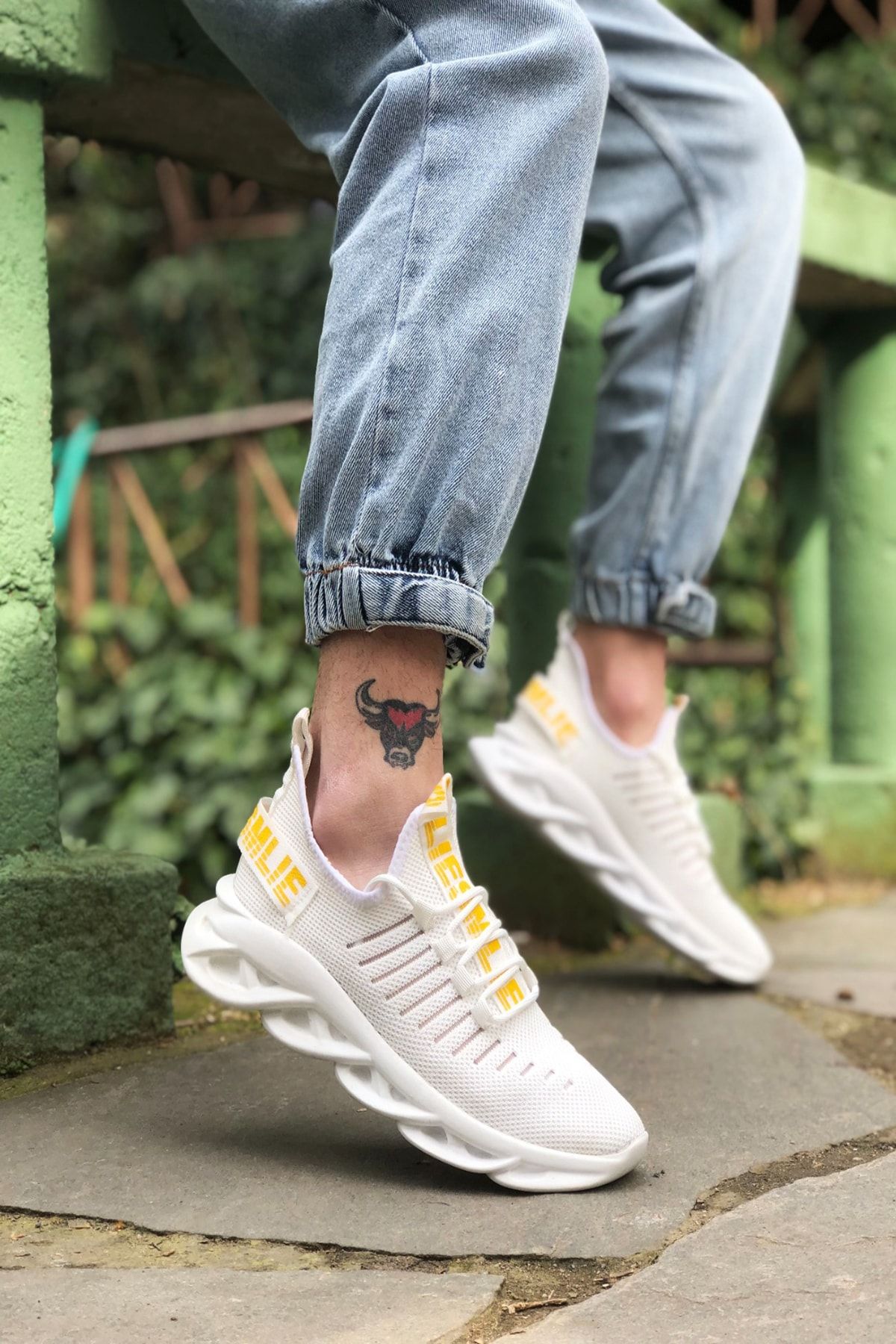 Phantom Beyaz Erkek Sneakers