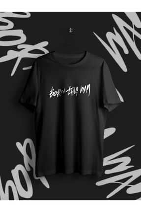 Lady Gaga Born This Way Yazı Baskılı Unisex Tişört TCO20210152