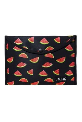 Çıtçıtlı Dosya Çanta A4 Folder jac-Watermelon