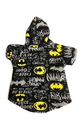 Kedi Köpek Kıyafeti Batman Kapüşonlu Sweatshirt batman kapşonlu sweet