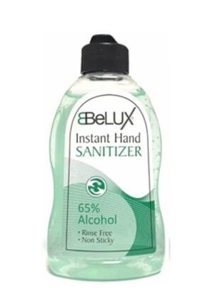 Instant Hand Sanitizer %65 Alcohol - Susuz El Temizleme Jeli 300ml %65 Alkol Içerir belux300
