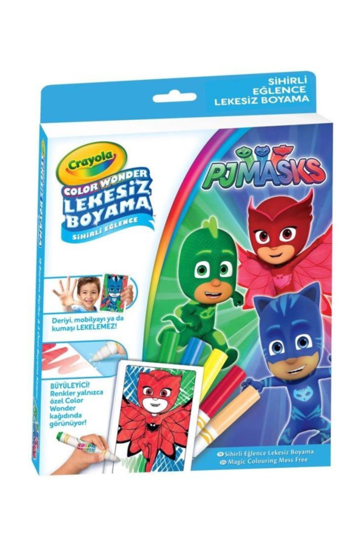Crayola Pj Mask Crayola Leke Yapmayan Boya Kalemi Seti Trendyol