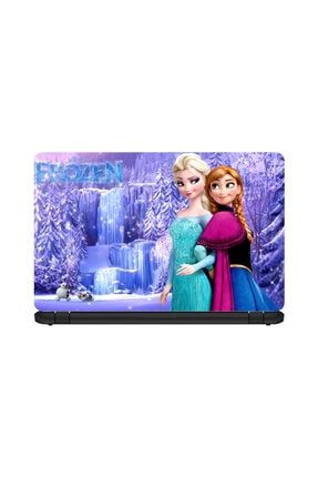 Elsa & Anna Frozen Karlar Ülkesi Laptop Sticker 15.6 Inch