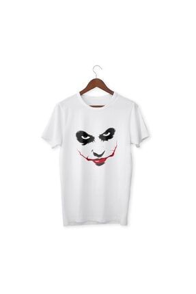Erkek Beyaz Joker Tshirt VECTORWEARCOCUK805